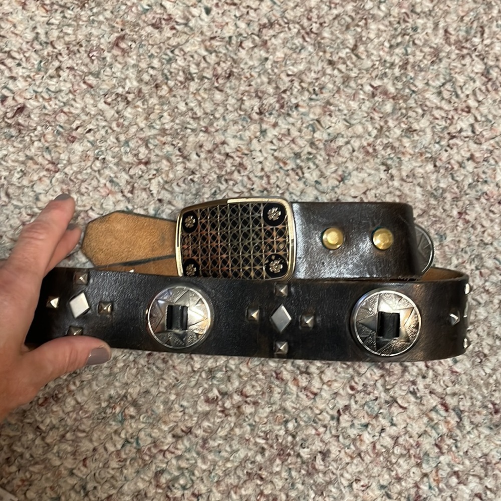 Vintage leather belt